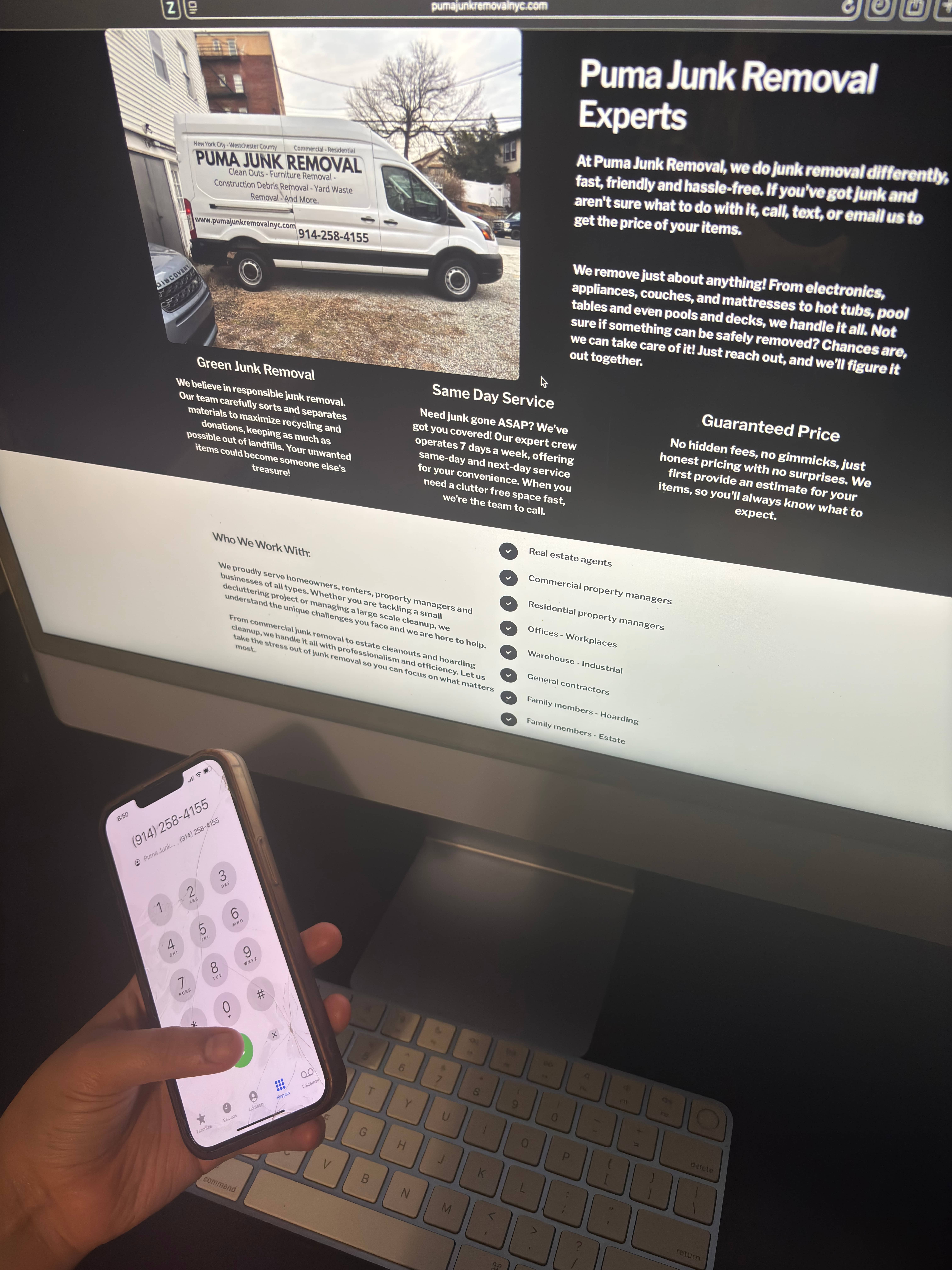 Puma Junk Removal NYC - Westchester County